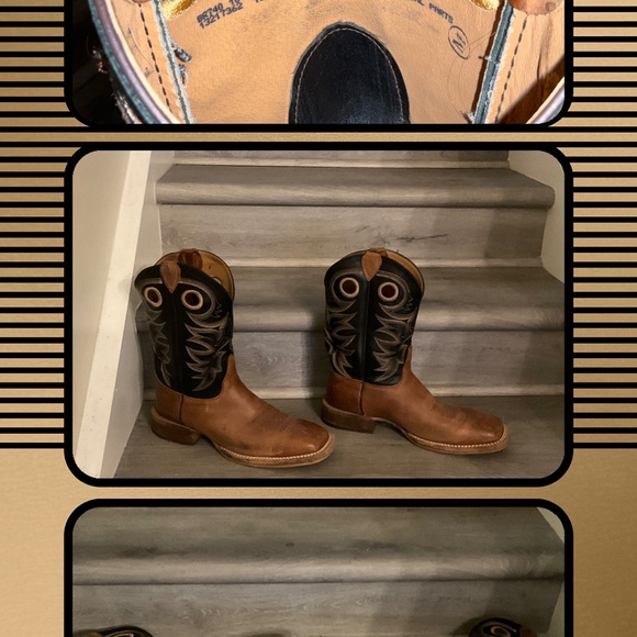 Justin’s Embroidered Stampede Western Boot - Picture 1 of 1